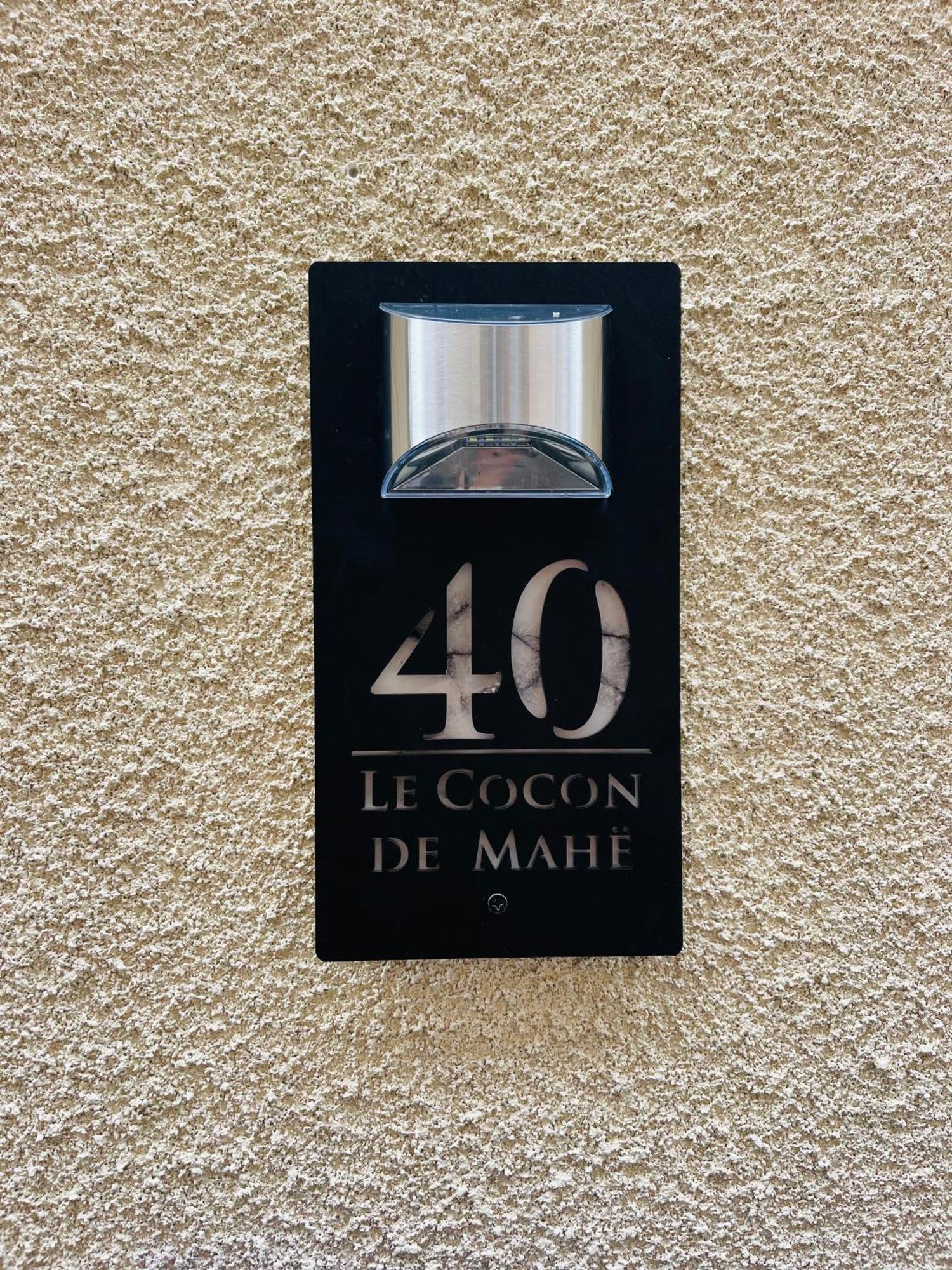 Le Cocon De Mahe Βίλα Cumieres Εξωτερικό φωτογραφία
